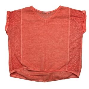 Kaktus Hot Pink Short Sleeve T-Shirt Size Medium Petite